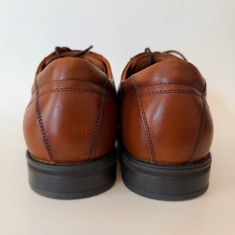 NWT Florsheim Men's 9EEE (9W) Leather Midtown Cap Toe Oxford Dress Shoes NWOB